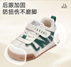 泰蘭尼斯學(xué)步鞋童鞋春季寶寶面包鞋軟底嬰兒鞋女童機能鞋白/綠23 曬單實(shí)拍圖