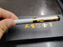 永生 8006龍頭鋼筆 男女硬筆書(shū)法練字墨囊吸墨鋼筆兩用銥金鋼筆辦公用品 美工彎尖0.5mm 磨砂銀 曬單實(shí)拍圖