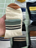莫代爾襪子男款秋冬季純棉防臭運動(dòng)襪青少年吸汗透氣全棉男士中筒襪 主圖款-六色各1共6雙 均碼 100棉男襪39-44多款可 曬單實(shí)拍圖