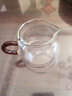 百年利永玻璃公道杯功夫茶具配件紫砂茶壺防燙分茶器 琥珀黃玻璃公道杯 公道杯 曬單實(shí)拍圖