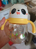 貝親（Pigeon）熊貓小月齡防嗆防漏喝水喝奶ppsu兒童學(xué)飲杯 300ml 7月+ 曬單實(shí)拍圖