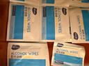 海氏海諾75%酒精棉片醫用消毒棉片濕巾 大尺寸一次性酒精棉 12*12cm*100片 曬單實(shí)拍圖