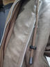 大嘴猴（paul frank）外套男士工裝皮衣男冬季潮牌美式假兩件機車(chē)夾克男 咖啡色 XL 曬單實(shí)拍圖
