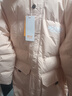 雪中飛童裝新款中大童羽絨外套男女童中長(cháng)款兒童羽絨服加厚粉色160 曬單實(shí)拍圖