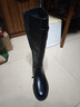 天美意長(cháng)靴商場(chǎng)同款靴子顯瘦舒適騎士靴新款 黑色 37 曬單實(shí)拍圖