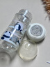 新生兒寶寶咕嚕熊貓初乳玻璃奶瓶喝奶水杯帶刻度耐高溫玻璃杯 熊貓初乳奶瓶160mL（S號奶嘴） 曬單實(shí)拍圖