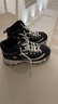 斯凱奇（Skechers）秋冬高幫鞋女厚底松糕保暖舒適百搭167569 BBK全黑色 40  曬單實(shí)拍圖