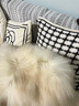 MSBEAST野獸小姐 高實(shí)穿度立領(lǐng)正肩時(shí)髦雙色白狐坎毛皮草外套丨首爾月光 月光淺金-雙色暈染. S 曬單實(shí)拍圖