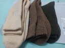 貓人3雙裝35%羊毛襪子男士襪子男冬季加厚保暖襪男毛圈襪睡眠襪男 曬單實(shí)拍圖