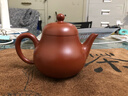 紫來(lái)順宜興原礦朱泥大紅袍一人用小茶壺高端梨式壺純手工紫砂壺泡茶壺 高梨式（單壺） 150ml 曬單實(shí)拍圖