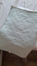 良良嬰兒隔尿墊可洗寶寶防水麻棉床墊標準大號藍格萌虎81*60CM 曬單實(shí)拍圖