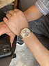 歐品客瑞士認證十大品牌手表情侶款一對機械表全自動(dòng)夜光防水鑲鉆男女表 歐品客3195鋼帶間白男表 免費刻字 終身質(zhì)保 曬單實(shí)拍圖