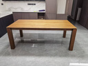 NORHOR北歐表情進(jìn)口/比利時(shí)Ethnicraft侘寂風(fēng)/SLICE柚木實(shí)木餐桌工作臺G 【現貨】2.0米 曬單實(shí)拍圖