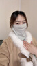 圣蘇薩娜防曬面罩女夏季戶(hù)外騎行面罩掛耳女士遮臉護頸防曬口罩 氣質(zhì)灰 曬單實(shí)拍圖
