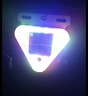 百舸（BAIGE）LED太陽(yáng)能警示燈 免接線(xiàn)示寬摩托警示爆閃汽車(chē)防追尾燈 三角爆閃 強磁款 曬單實(shí)拍圖