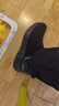 斯凱奇（Skechers）新年禮物閃穿鞋男鞋冬休閑健步鞋一腳蹬運動(dòng)鞋百搭軟底布鞋118306 曬單實(shí)拍圖