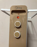 美的（Midea）【金縷衣】取暖器家用/電暖器/電暖氣/加濕烘衣/13片全屋取暖器/節能電熱油汀取暖器NY2213-18GW 曬單實(shí)拍圖