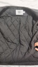 晚白2026春季百搭重要場(chǎng)合小香風(fēng)外套顯瘦保暖綿羊毛夾棉格雷灰短外套 深灰色 S 曬單實(shí)拍圖