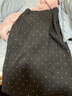 闊色深灰色波點(diǎn)毛衣裙a字裙半身裙25秋冬季穿搭新款女長(cháng)裙子半裙 深灰色 M 曬單實(shí)拍圖