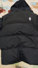 黑冰厚款鵝絨羽絨服700蓬防風(fēng)防水活帽拼色保暖男款羽絨服 FAF8536 男款-黑黑 L 曬單實(shí)拍圖