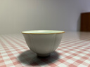青澹 汝窯茶杯品茗杯茶碗主人杯汝瓷陶瓷手工天青色景德鎮冰玉杯 冰玉杯約80ml  開(kāi)片可養 天青色 曬單實(shí)拍圖