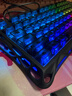 重力星球（GravaStar） 破繭75列家用機械鍵盤(pán)配無(wú)線(xiàn)有線(xiàn)藍牙三模gasket客制化金屬帶腳RGB燈光 【限時(shí)新品】K1 無(wú)極黑【霧透鍵帽】 曬單實(shí)拍圖
