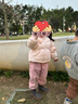 巴拉巴拉童裝寶寶羽絨服三防男童冬裝女童連帽外套萌趣2025新款面包服外套 曬單實(shí)拍圖