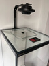 森森新款方缸超白玻璃免換水智能小型生態(tài)自循環(huán)底濾魚(yú)缸 曜石黑 立式方缸 超白背溢流底濾 大觀(guān)賞 曬單實(shí)拍圖