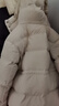 太平鳥(niǎo)女裝羽絨服多格puff女冬裝加厚外套簡(jiǎn)約D 白色【五格】 S 曬單實(shí)拍圖