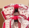 加恩倍2025新款甜美小女孩公主頭紅色蝴蝶結發(fā)夾網(wǎng)紅波點(diǎn)兒童盤(pán)發(fā)抓 紅色圓形波點(diǎn)蝴蝶結抓夾1個(gè) 曬單實(shí)拍圖