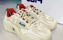 斐樂(lè )女鞋老爹鞋火星鞋潮流復古輕便厚底運動(dòng)鞋女 奶白/木薯粉-GT 38.5 曬單實(shí)拍圖