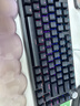 前行者（EWEADN）DK75無(wú)線(xiàn)鍵盤(pán)鼠標套裝機械藍牙三模男女生辦公便攜側刻RGB青軸電競游戲臺式電腦筆記本臺式 曜石黑【青軸-RGB燈效】有線(xiàn)版本 曬單實(shí)拍圖