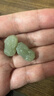 金玉蘭香（JIN YU LAN XIANG）天然和田玉通孔貔貅配件串孔玉石皮丘手鏈配件DIY配飾小吊墜 湖水綠一個(gè) 手鏈孔（通孔） 曬單實(shí)拍圖