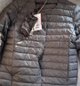 鴨鴨（YAYA）新國標輕薄羽絨服男士短款薄款背心內穿內膽冬季保暖鴨絨KX 黑色 2XL 185 曬單實(shí)拍圖