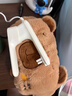 一暖創(chuàng  )意熱水袋充電暖寶寶毛絨可愛(ài)2025新款正品防爆暖水袋暖手寶被窩專(zhuān)用 卡皮巴拉【加厚兔絨 智能防爆】可拆洗 曬單實(shí)拍圖