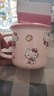 三麗鷗陶瓷杯HelloKitty酷洛米卡通可愛(ài)馬克杯創(chuàng  )意家用少女心水杯 三麗鷗直身反口杯彩盒裝-凱蒂貓 曬單實(shí)拍圖