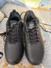 特步運動(dòng)鞋男鞋跑步鞋冬季加絨皮面防水輕便減震休閑慢跑鞋棉鞋黑色 曬單實(shí)拍圖