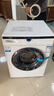 統帥（Leader）海爾智家出品全自動(dòng)滾筒洗衣機變頻節能一級能效低噪超薄家用大容量巴氏除菌六維減震換新補貼 洗脫一體+變頻電機+省水省電+AMT抗菌窗墊 滾筒 曬單實(shí)拍圖