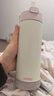 膳魔師兒童水杯316l不銹鋼吸管杯手提直身杯學(xué)生保溫杯喝水杯子便攜TCKL 【淡粉色】吸管杯500ml 曬單實(shí)拍圖