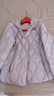 波司登（BOSIDENG）鵝絨輕薄羽絨服連帽膠囊女短款菱格紋內膽外套B250131028 【店長(cháng)推薦】巖石灰8088-格雷系 L 170/92A 120斤-130斤 曬單實(shí)拍圖