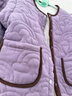 巴厘小豬寶寶棉服秋冬季加厚保暖嬰幼兒衣服男童棉衣女童棉襖兒童夾棉外套 葡萄紫 80 曬單實(shí)拍圖