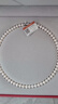 京潤珍珠項鏈女925銀韻華淡水珍珠項鏈強光通勤百搭禮物送愛(ài)人媽媽 曬單實(shí)拍圖