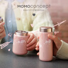 MOMOCONCEPT咖啡杯女款迷你保溫杯女士高顏值momo可愛(ài)便攜小容量水杯200ml 曬單實(shí)拍圖