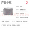 彩虹熱水袋暖手寶充電暖寶寶暖水袋注水暖手袋熱敷暖肚子暖腳 灰色 曬單實(shí)拍圖