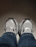 ZHR老爹鞋女復古潮流厚底內增高女鞋休閑情侶鞋子女 JT67 銀色 38  曬單實(shí)拍圖