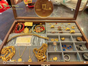 微光里首飾品盒收納盒高檔精致黃金耳環(huán)手飾項鏈大容量珠寶盒透明展示盒 多功能首飾盒 曬單實(shí)拍圖