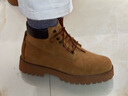 Clarks其樂(lè )Roading Hi男士舒適保暖短靴戶(hù)外機能風(fēng)厚底工裝鞋靴 黃棕色 261878037 45 曬單實(shí)拍圖