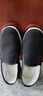 3514老北京布鞋一腳蹬勞保布鞋工作鞋輕便爸爸鞋傳統男布鞋 黑色39 曬單實(shí)拍圖
