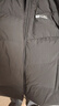 安踏（ANTA）面包羽絨服丨樊振東Z哥同款四防羽絨服男短款加厚冬季棉服外套男 【四防科技】基礎黑7925-1 L (男175) 曬單實(shí)拍圖