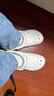 卡駱馳（CROCS）貝雅秋冬保暖毛毛鞋|205969 白/淺灰-11H 41/42(260mm)  曬單實(shí)拍圖